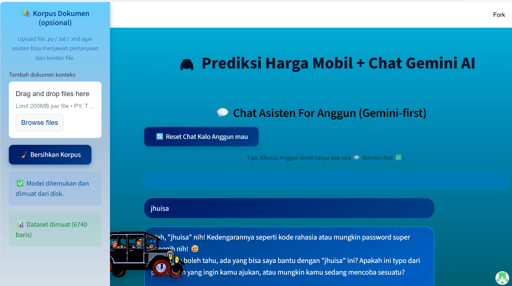 AI Dashboard Chatbot